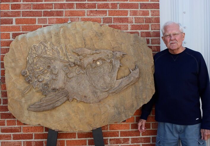 Fossil Xiphactinus Skull - Terror Of The Inland Seaway! #117041